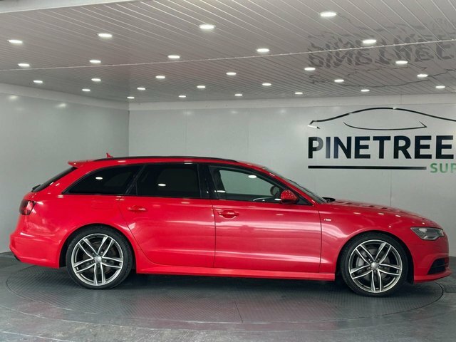 Audi A6 Avant 3.0 Tdi V6 Black Edition Estate S Troni Red #5