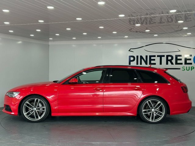 Audi A6 Avant 3.0 Tdi V6 Black Edition Estate S Troni Red #4