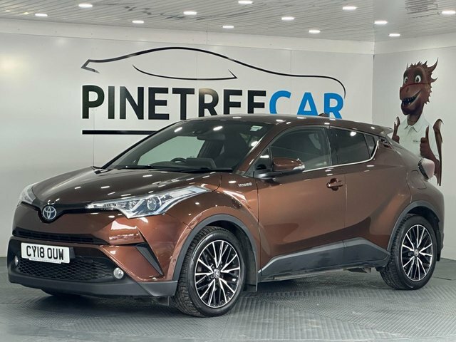 Toyota C-Hr 1.8 Vvt-h Excel Suv Hybrid Cvt Euro 6 CY18OUW Brown #3