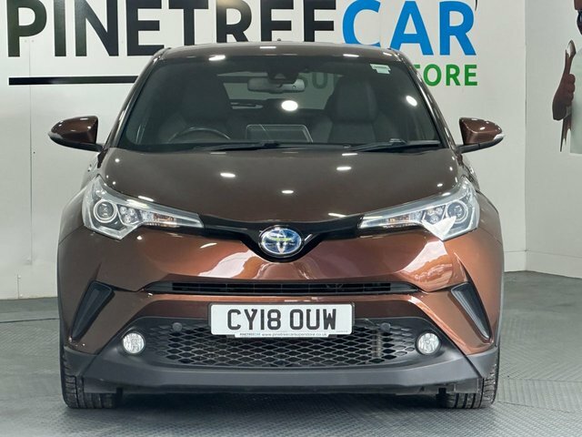 Toyota C-Hr 1.8 Vvt-h Excel Suv Hybrid Cvt Euro 6 CY18OUW Brown #2