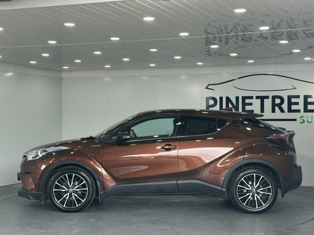 Toyota C-Hr 1.8 Vvt-h Excel Suv Hybrid Cvt Euro 6 CY18OUW Brown #4