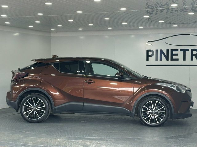 Toyota C-Hr 1.8 Vvt-h Excel Suv Hybrid Cvt Euro 6 CY18OUW Brown #5