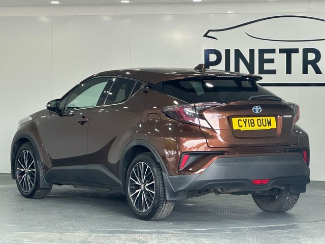 Toyota C-Hr 1.8 Vvt-h Excel Suv Hybrid Cvt Euro 6 CY18OUW Brown #6