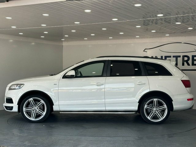 Audi Q7 3.0 Tdi V6 S Line Plus Suv Tiptronic Qu White #3