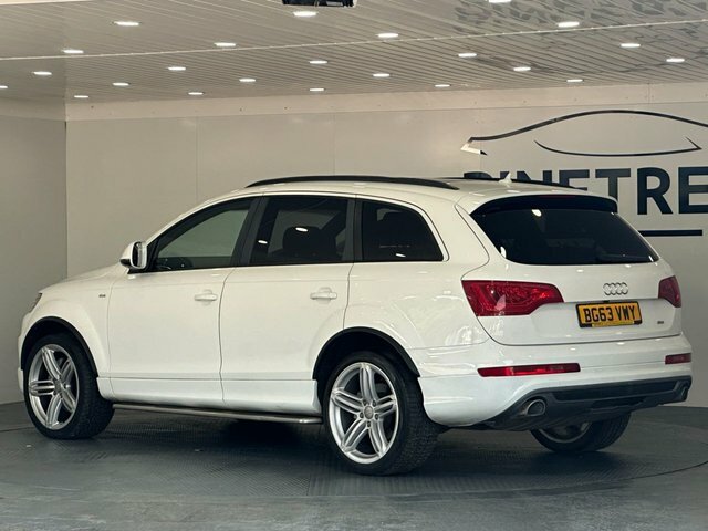 Audi Q7 3.0 Tdi V6 S Line Plus Suv Tiptronic Qu White #5