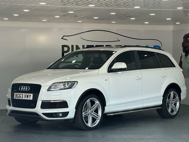 Audi Q7 3.0 Tdi V6 S Line Plus Suv Tiptronic Qu White #2