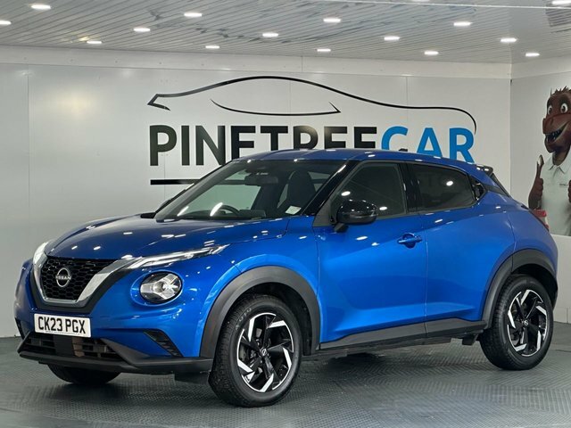 Nissan Juke 1.0 Dig-t N-connecta Suv Euro 6 CK23PGX Blue #2