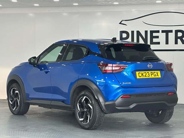 Nissan Juke 1.0 Dig-t N-connecta Suv Euro 6 CK23PGX Blue #5