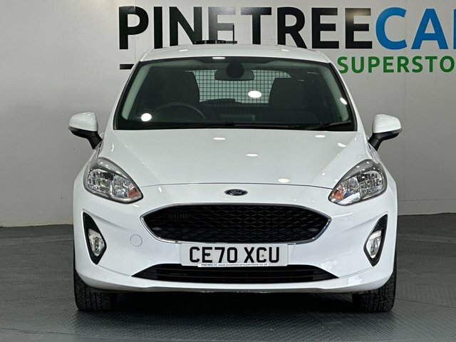 Ford Fiesta Van 1.0 Ecoboost Car Derived Van CE70XCU White #2