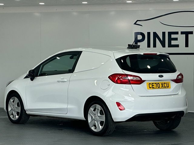 Ford Fiesta Van 1.0 Ecoboost Car Derived Van CE70XCU White #6