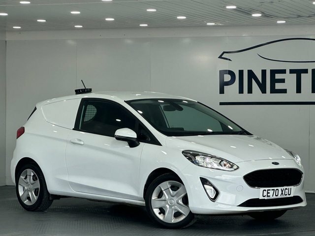 Ford Fiesta Van 1.0 Ecoboost Car Derived Van CE70XCU White