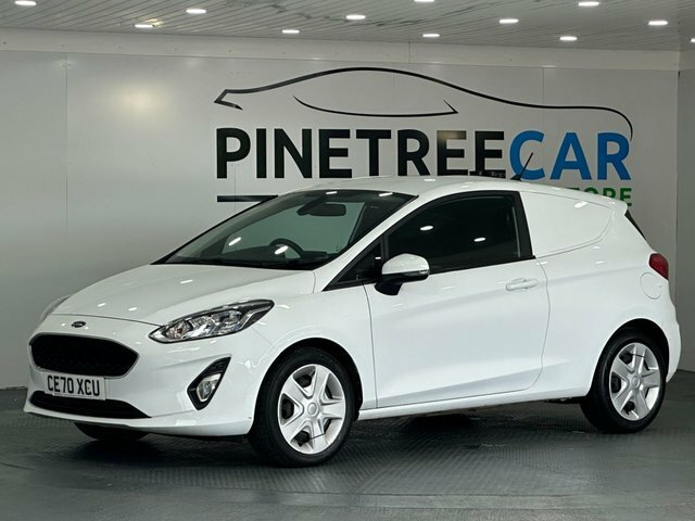 Ford Fiesta Van 1.0 Ecoboost Car Derived Van CE70XCU White #3