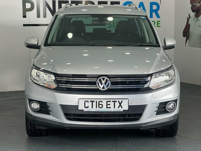 Volkswagen Tiguan 2.0 Tdi Bluemotion Tech Match Edition Suv Dies CT16ETX Silver #2