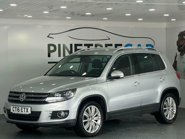 Volkswagen Tiguan 2.0 Tdi Bluemotion Tech Match Edition Suv Dies CT16ETX Silver #3