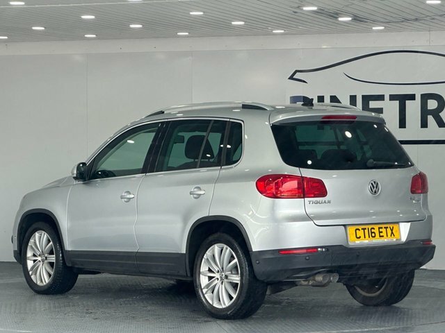 Volkswagen Tiguan 2.0 Tdi Bluemotion Tech Match Edition Suv Dies CT16ETX Silver #6