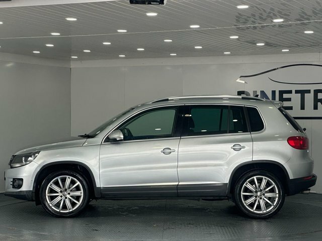 Volkswagen Tiguan 2.0 Tdi Bluemotion Tech Match Edition Suv Dies CT16ETX Silver #4