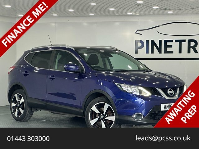 Nissan Qashqai 1.5 Dci N-connecta Suv 2Wd Euro WN16TEY Blue