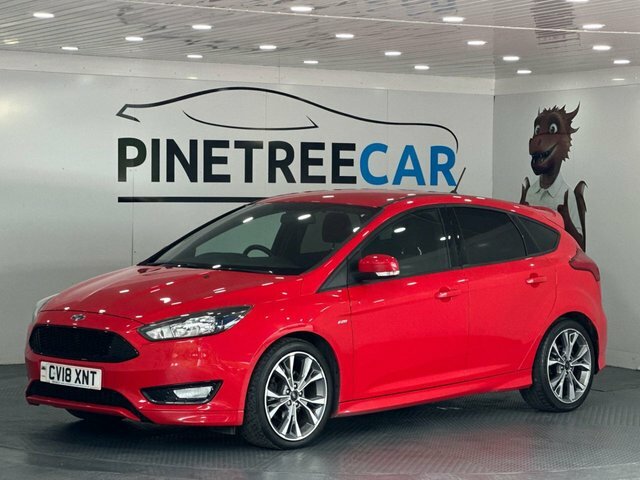 Ford Focus 1.5T Ecoboost St-line Hatchback CV18XNT Red #2