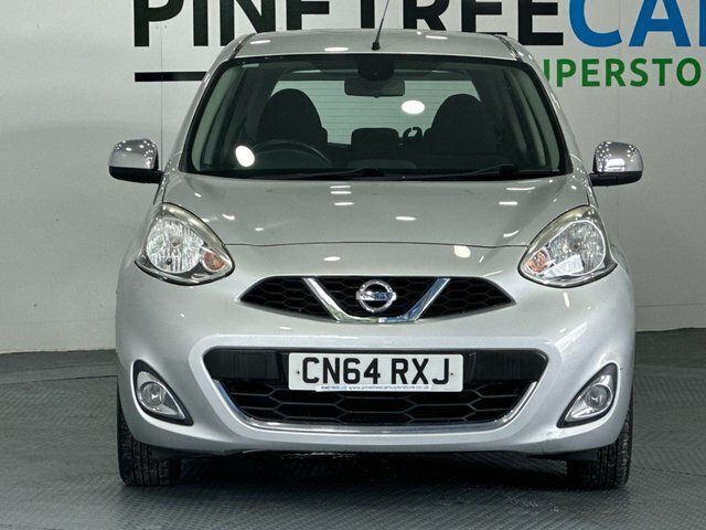 Nissan Micra 1.2 Acenta Hatchback Cvt Euro 5 80 Ps CN64RXJ Silver #2