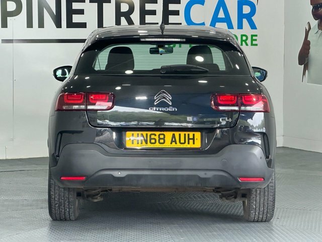 Citroen C4 Cactus 1.2 Puretech Gpf Feel Hatchback HN68AUH Black #6