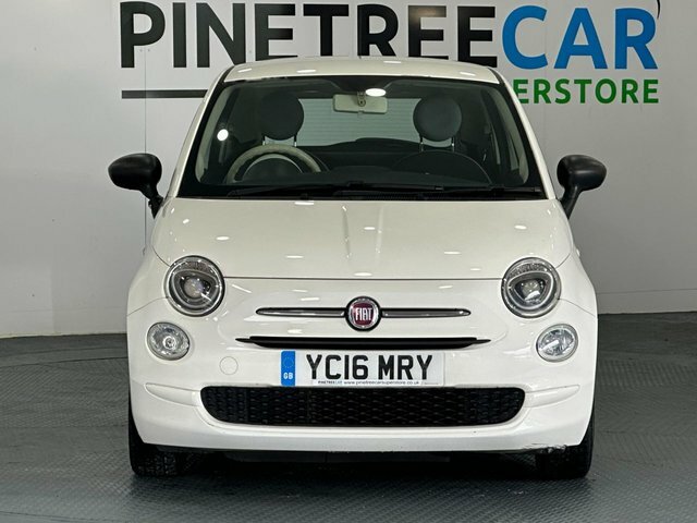 Fiat 500 1.2 Pop Hatchback Euro 6 S S White
