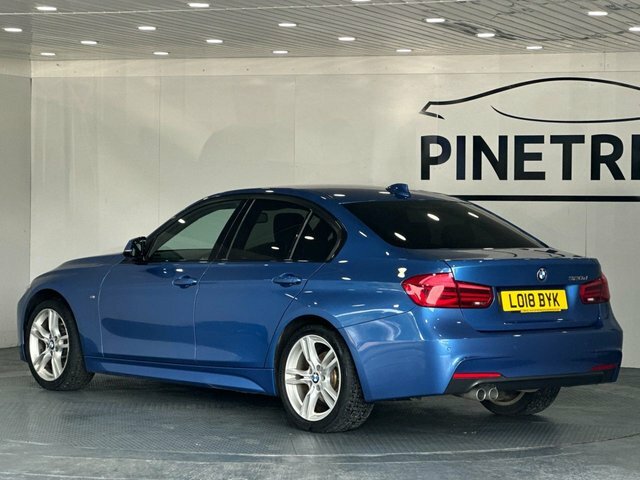BMW 3 Series 2.0 320D M Sport Saloon Euro 6 S LO18BYK Blue #6