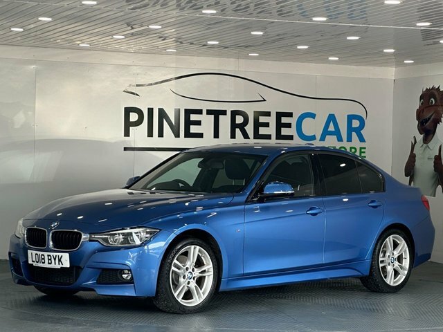 BMW 3 Series 2.0 320D M Sport Saloon Euro 6 S LO18BYK Blue #3