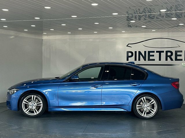 BMW 3 Series 2.0 320D M Sport Saloon Euro 6 S LO18BYK Blue #4