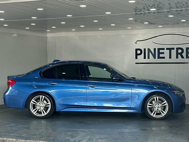BMW 3 Series 2.0 320D M Sport Saloon Euro 6 S LO18BYK Blue #5