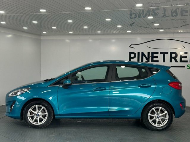 Ford Fiesta 1.0T Ecoboost Zetec Hatchback Eu CJ17AUH Blue #3