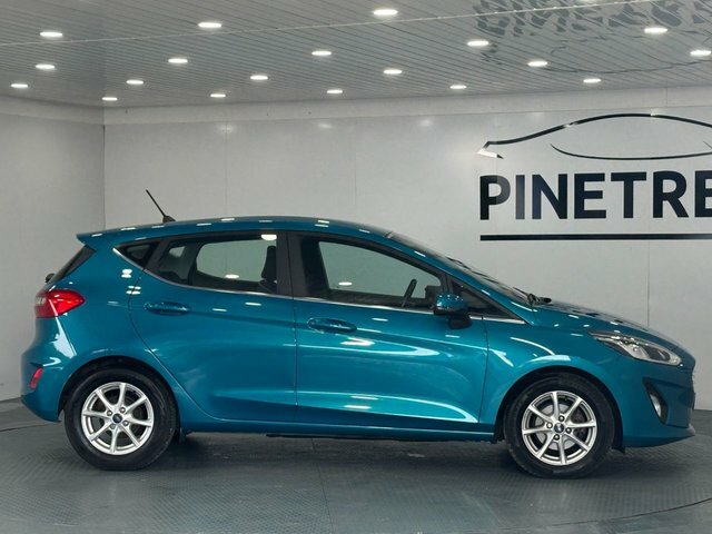 Ford Fiesta 1.0T Ecoboost Zetec Hatchback Eu CJ17AUH Blue #4