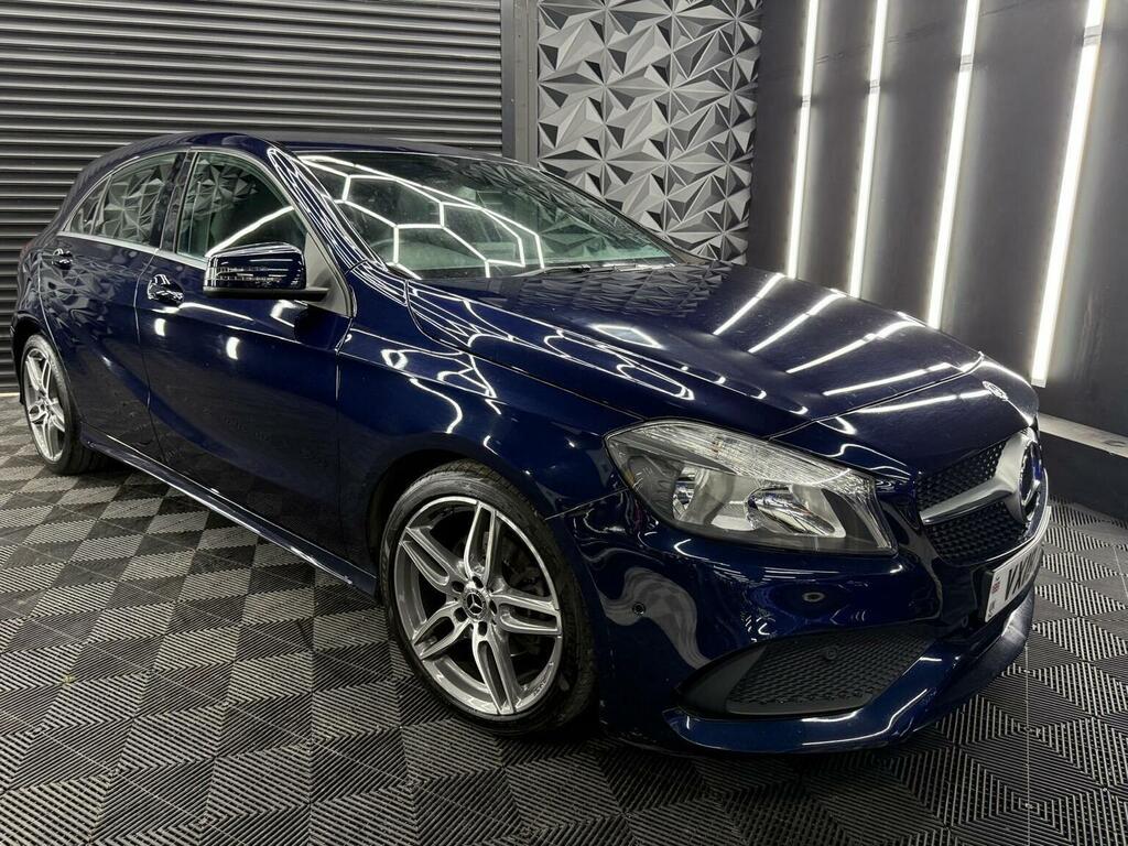Mercedes-Benz A Class 1.6 A160 Amg Line Executive 7G-dct Euro 6 Ss Blue