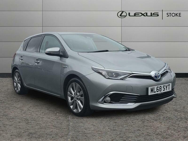 Toyota Auris 1.8 Vvt-h Excel Cvt Euro 6 Ss ML68SYT Grey