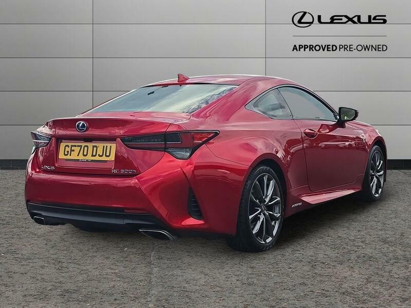 Lexus RC 2.5 300H F Sport E-cvt Euro 6 Ss Red #4