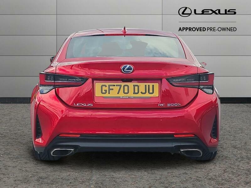 Lexus RC 2.5 300H F Sport E-cvt Euro 6 Ss Red #5