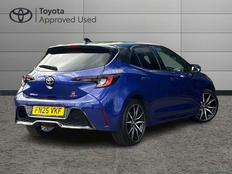 Toyota Corolla 1.8 Vvt-h Gr Sport Hatchback Hybrid Cvt FN25VKF Blue #3