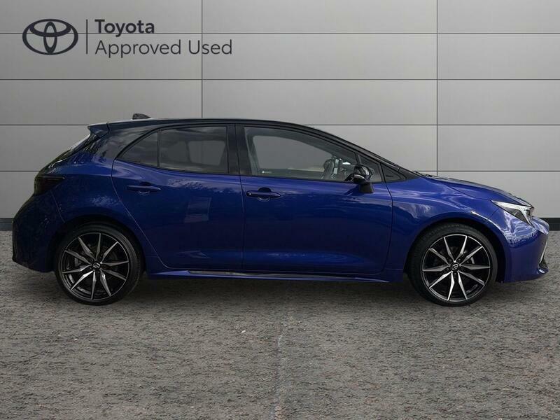 Toyota Corolla 1.8 Vvt-h Gr Sport Hatchback Hybrid Cvt FN25VKF Blue #2