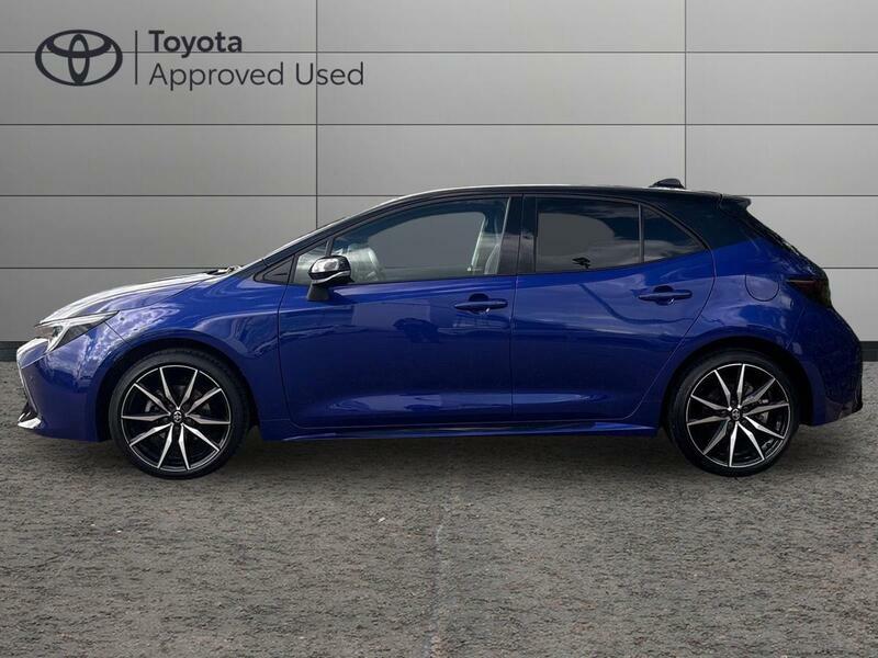 Toyota Corolla 1.8 Vvt-h Gr Sport Hatchback Hybrid Cvt FN25VKF Blue #6