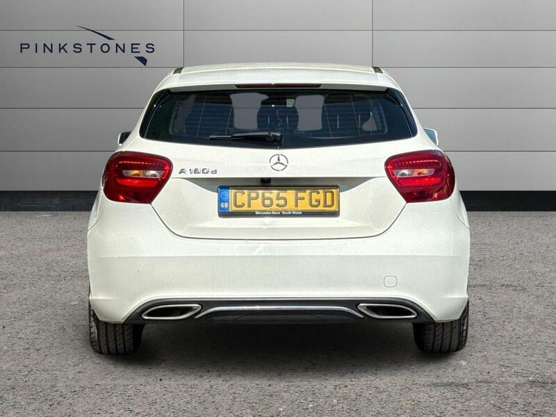 Mercedes-Benz A Class 1.5 A180d Sport Euro 6 Ss CP65FGD White #4
