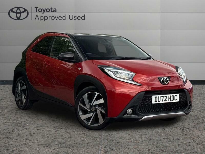 Toyota Aygo X 1.0 Vvt-i Exclusive X-shift Euro 6 Ss DU72HDC Red