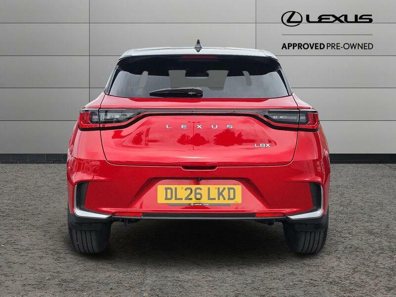 Lexus LBX 1.5 Vvt-ie Premium Plus E-cvt Euro 6 Ss DL26LKD Red #4