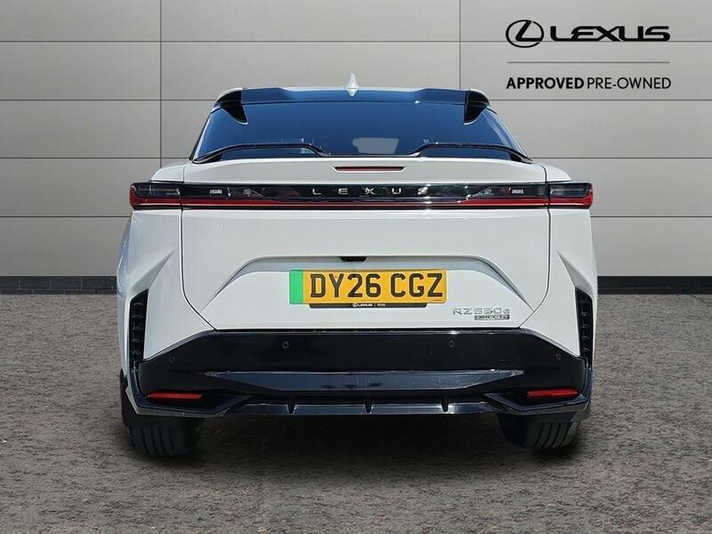Lexus RZ 550E 77Kwh F Sport Takumi Direct4 White #4