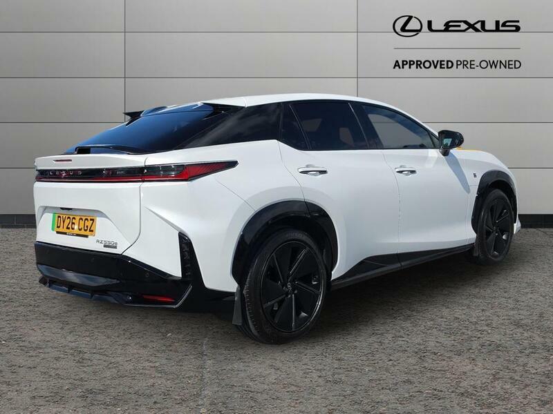 Lexus RZ 550E 77Kwh F Sport Takumi Direct4 White #3