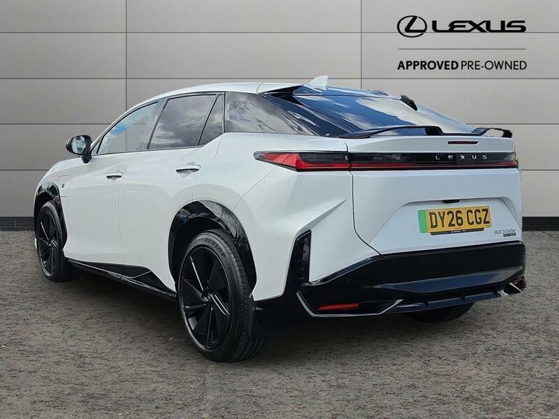 Lexus RZ 550E 77Kwh F Sport Takumi Direct4 White #5