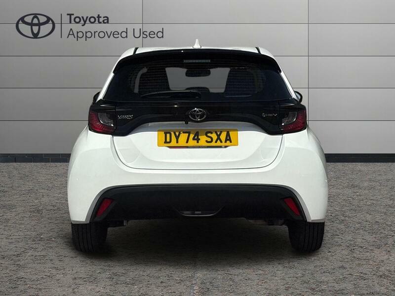 Toyota Yaris 1.5 Vvt-h Icon Hatchback Hybrid E-cvt E DY74SXA White #4