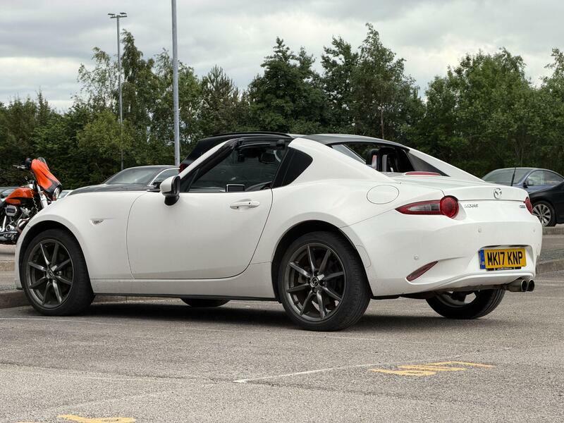 Mazda MX-5 RF 2.0 Skyactiv-g Sport Nav Euro 6 White #4