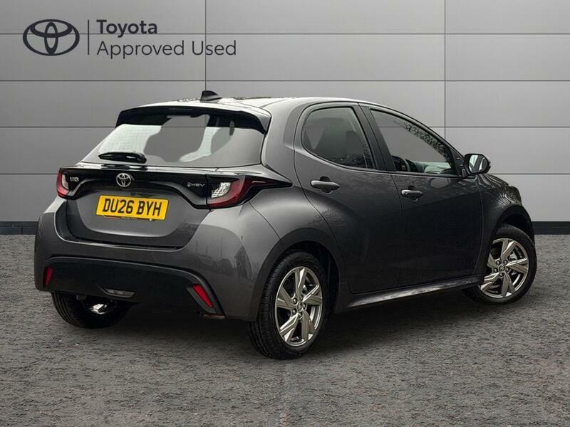 Toyota Yaris 1.5 Vvt-h Icon Hatchback Hybrid E-cvt E Grey #3