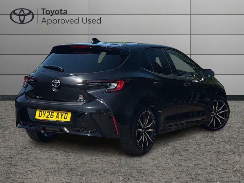 Toyota Corolla 1.8 Vvt-h Gr Sport Hatchback Hybrid Cvt Black #3