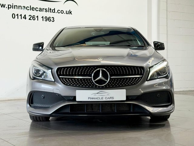 Mercedes-Benz CLA Class 2019 2.1 Cla220d Amg Line Night Edition Plus Sho PF68GKP Black #2