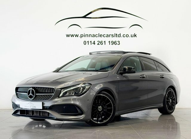 Mercedes-Benz CLA Class 2019 2.1 Cla220d Amg Line Night Edition Plus Sho Black
